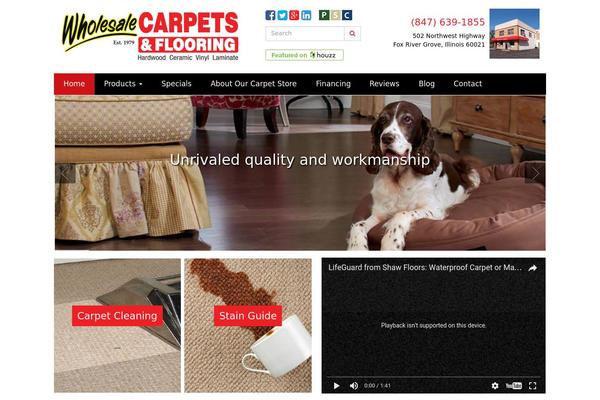 wholesalecarpets.net site used Wholesale