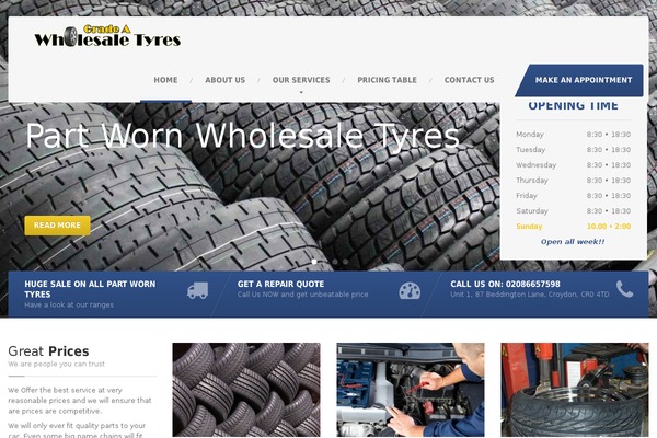 wholesaletyresuk.com site used Carpress-wp