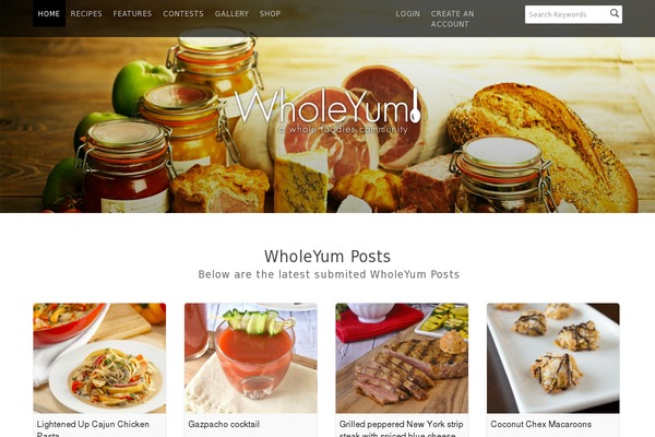 wholeyum.com site used Wholeyum