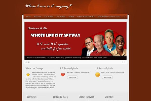 whoselineanyway.org site used Whoseline