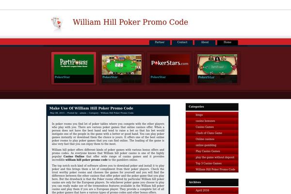 whpokerpromocode.net site used Poker-animated