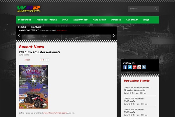 whrmotorsports.com site used Whr