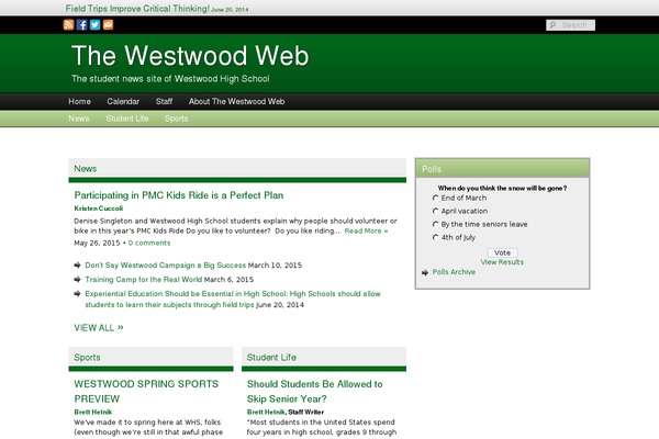 whsweb.org site used Sno Flex