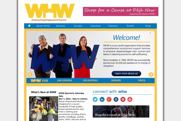 whw.org site used Whw