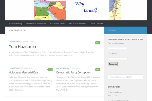 Hueman theme site design template sample