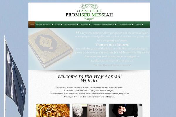 whyahmadi.org site used Whyahmadi