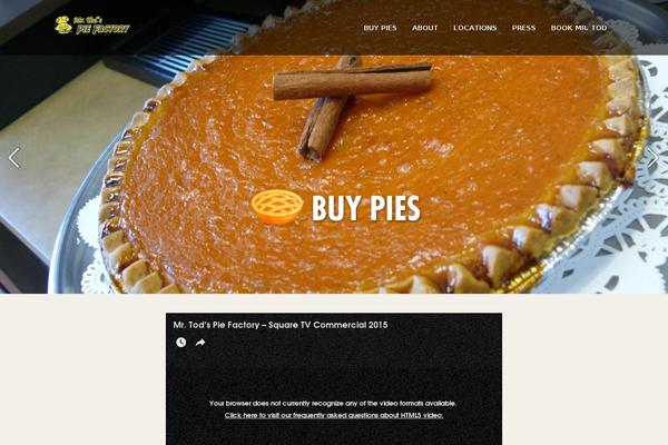 SKT Bakery theme site design template sample