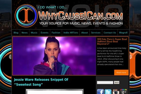 whycauseican.com site used Newswave
