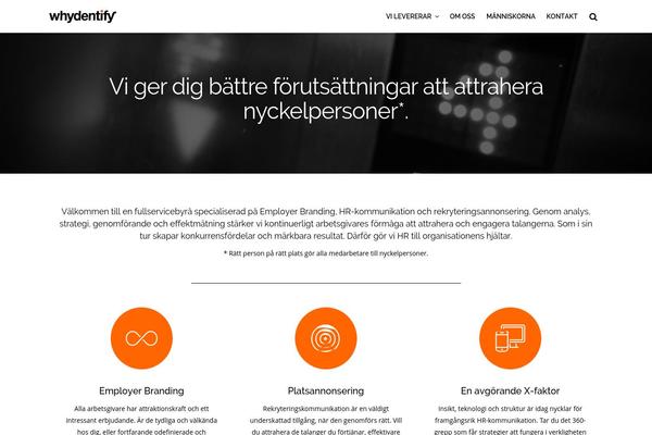 whydentify.se site used Whydentify