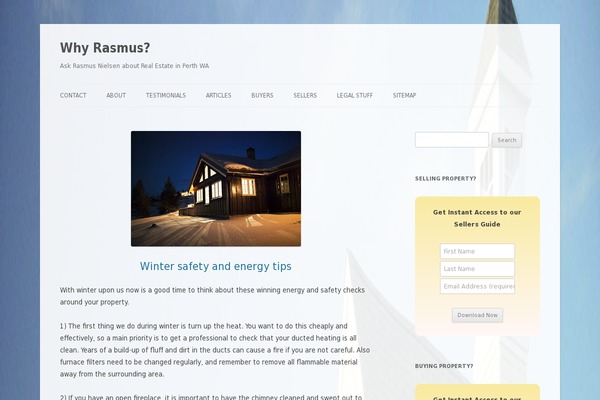 Twenty Twelve theme site design template sample