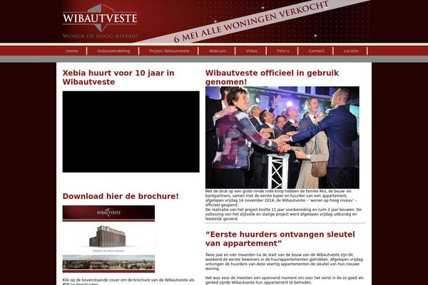 wibautveste.nl site used Wibautveste