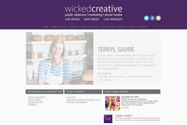 wickedcreative.com site used Wicked