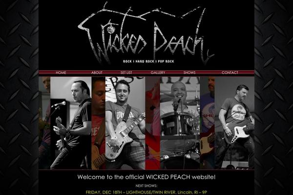 wickedpeach.com site used Wicked