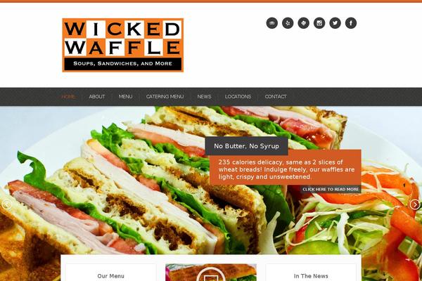 wickedwaffle.com site used Bistro-child