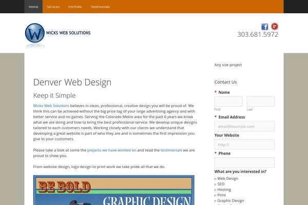 GeneratePress theme site design template sample