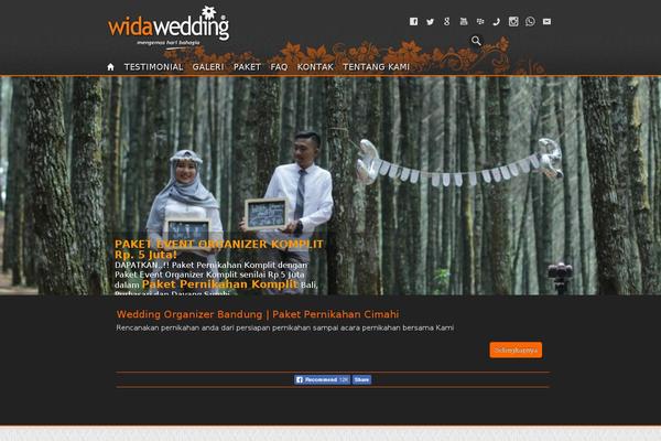 widawedding.com site used Widawedding