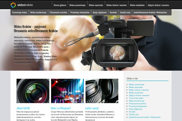 videokrak theme websites examples