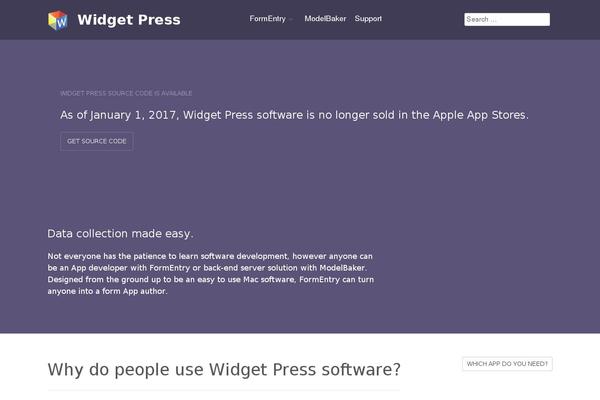 widgetpress.com site used Business-identity-wordpress-theme