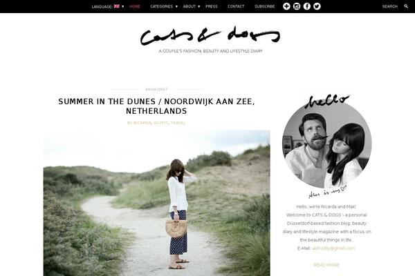 Ricky theme websites examples