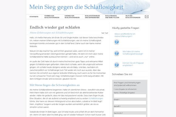 wieder-gut-schlafen.com site used Wieder-gut-schlafen