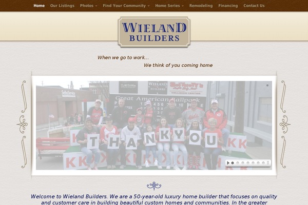 wielandbuilders.com site used Wieland