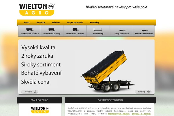 wielton-agro.cz site used Wielton