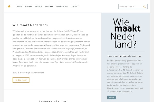 wiemaaktnederland.nl site used Jvdr