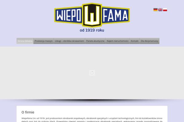 wiepofama.pl site used Wiepofama