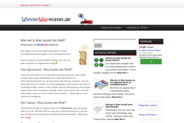 wieviel-was-kostet.de site used Techwp