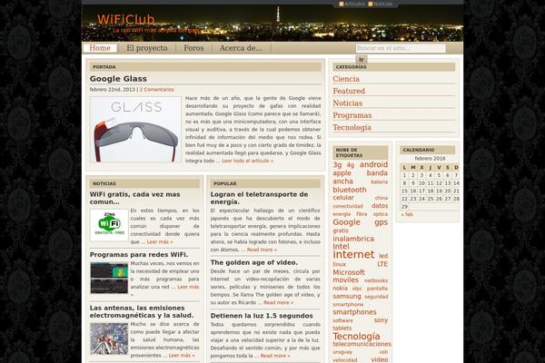 wificlub.org site used Cover WP