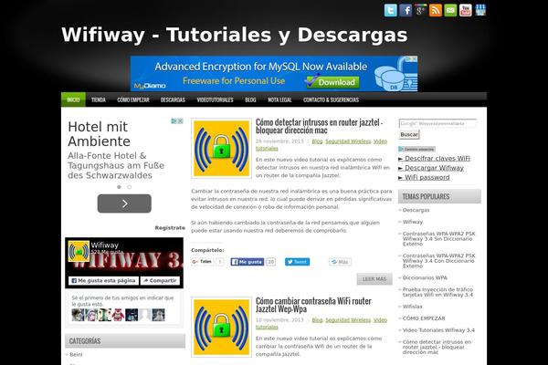 wifiway.es site used Hostia