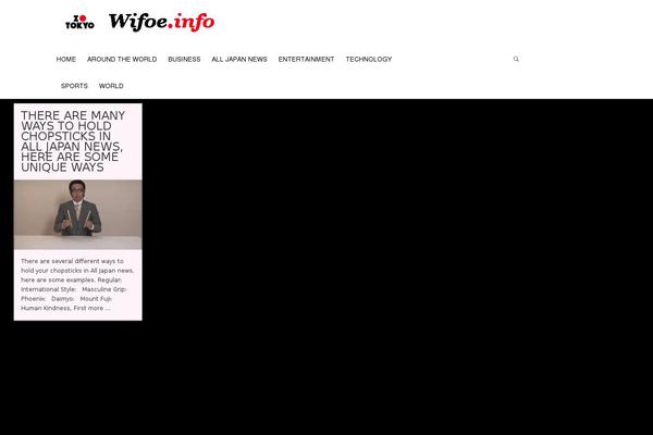 wifoe.info site used Pressgrid-child