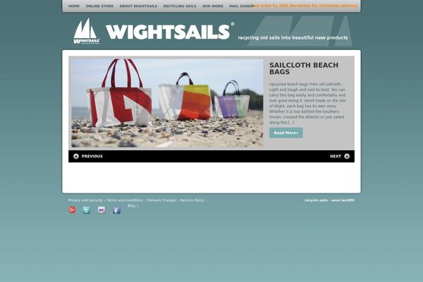 wightsails.com site used Wpa_storefront_1.2.2