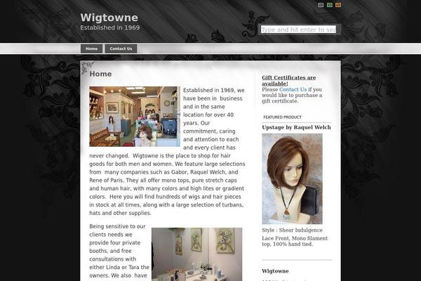 wigtowne.com site used Fantastic-flowery
