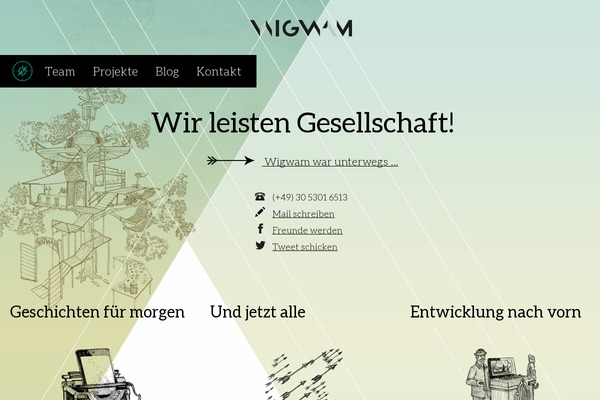 wigwam.im site used Wigwam_2021_understrap