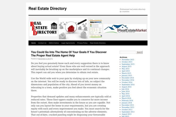 Twenty Ten theme site design template sample