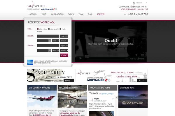 wijet.fr site used Wijet