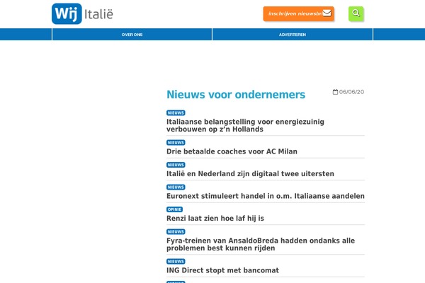 wijitalie.nl site used Wijnederland