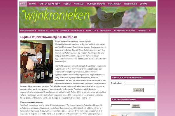wijnkronieken.nl site used Boutique-wp