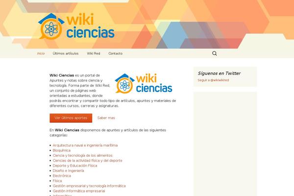wikiciencias.net site used Wikired