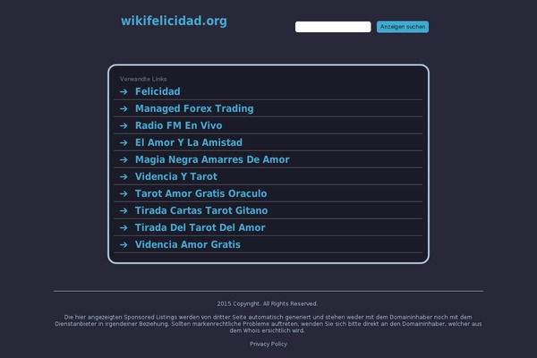 wikifelicidad.org site used Theme1414