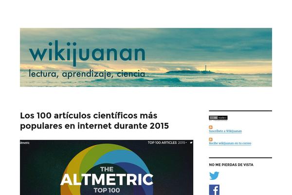 Twenty Fifteen theme site design template sample