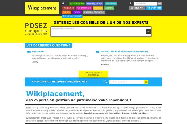 wikiplacement.net site used Wikiplacement-theme