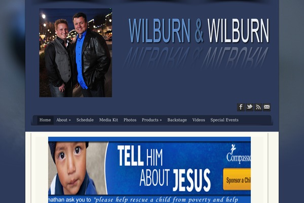 wilburn2.com site used Wilburn2theme2