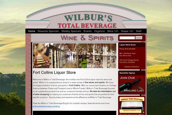 wilburstotalbeverage.com site used Wilburstotalbeverage