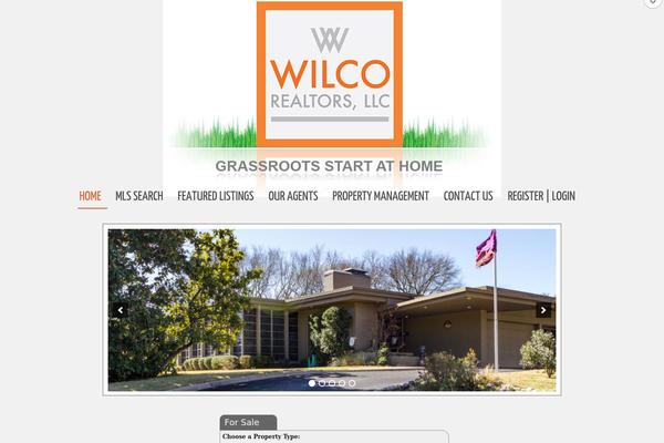 Wilco theme site design template sample