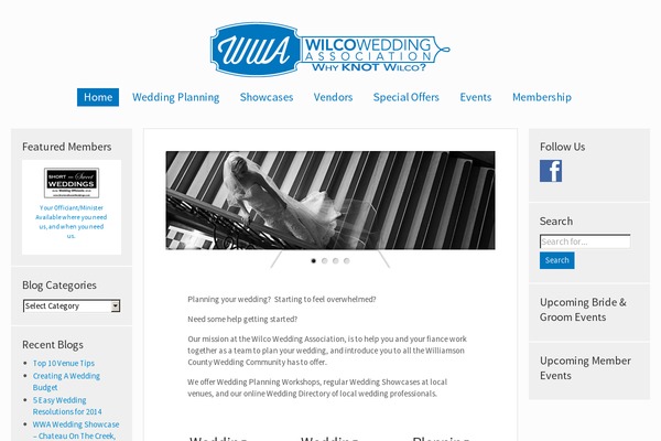 wilcowedding.com site used Wilco