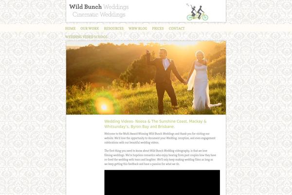 wildbunchweddings.com.au site used Wbw