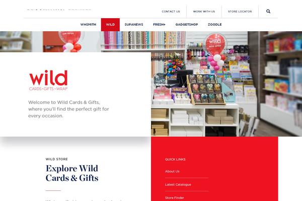 wildcardsandgifts.com site used Whsmith