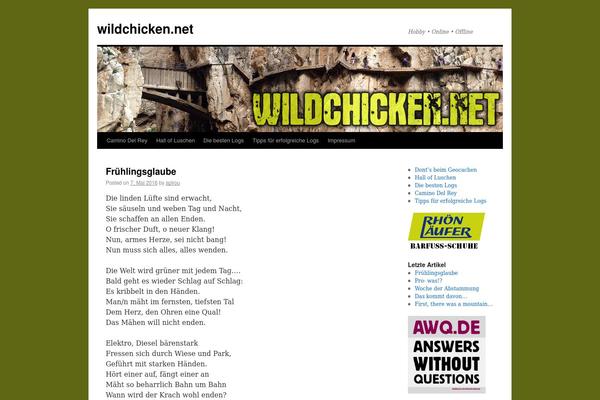 wildchicken.net site used Twentyten_wildchicken